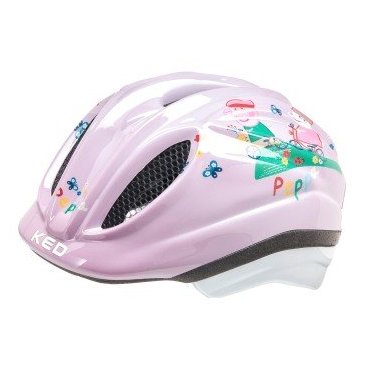 Фото Шлем велосипедный KED Meggy II Originals, детский, Peppa Pig Girl, 2022