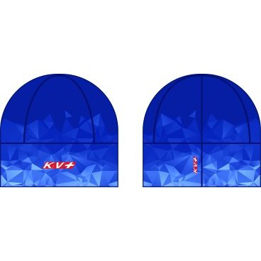 Шапка гоночная KV+ TORNADO, синий\голубой, 22A16.107