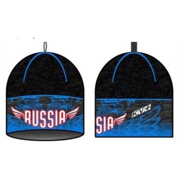 Шапка KV+ Hat RAMSAU MAN, чёрный/синий, 9A01.RUS1