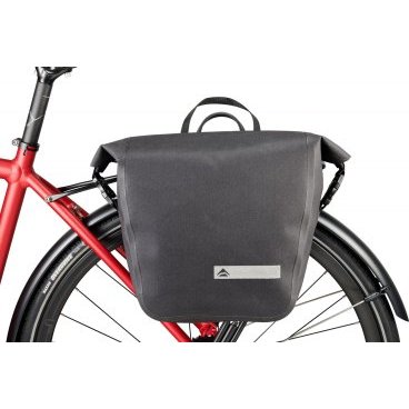 Фото Сумка велосипедная Merida Pannier Bag, 10L, 30*30*15 см, на багажник, Black/Grey, 2276004596