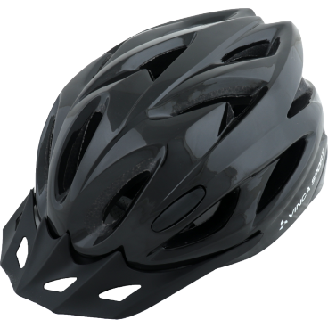 Фото Шлем велосипедный Vinca Sport, детский, IN-MOL, индивидуальная упаковка, черный