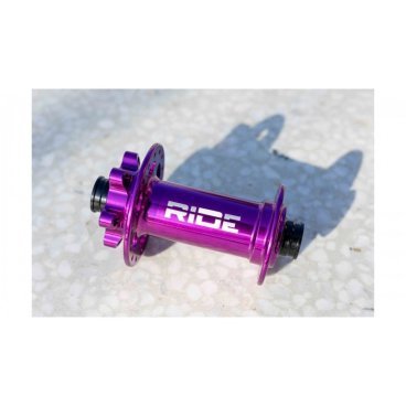 Фото Втулка передняя RIDE Boost 28h 15x110 Purple, BX211PUR28