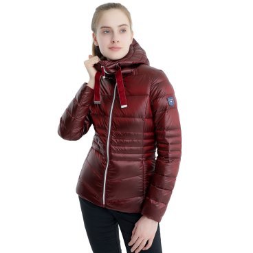 Куртка Dolomite Corvara Satin Hood W's Alert Red, для активного отдыха, женская, 285528_1388