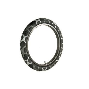 Фото Велопокрышка COLONY, 20 x 2.2", Grip Lock Tyre - Steel Bead, цвет Grey Camo/Black Wall, 03-002105