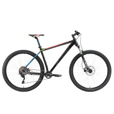 Горный велосипед Stark, Krafter 29.7 HD, 18", черный/красный, 2022