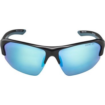 Очки солнцезащитные Alpina 2022 Lyron Black-Dirt-Blue Matt blue mirror Cat. 3 б/р, A86303_32