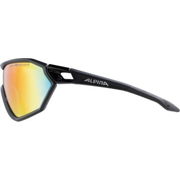 Очки солнцезащитные Alpina S-Way QVM+ Black Matt/Rainbow Mirror б/р