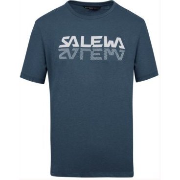 Фото Футболка Salewa Reflection Dry M T-Shirt Premium Navy Melange, 00-0000027852_3986