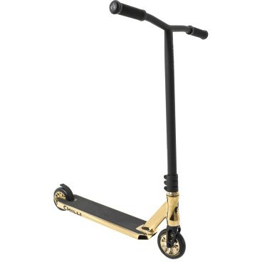 Самокат Chilli Pro Scooter Reaper Gold, детский, трюковый, 2022, желтый, 112-13