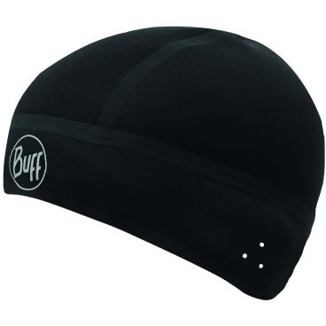 Шапка Buff Windproof Hat Solid, спортивный, черный, 2022-23, 132939.999.25.00
