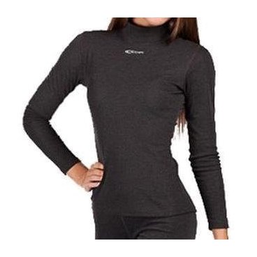 Футболка женская Accapi, Technosoft Plus Women'S Long Sl. Shirt Anthracite, с длинным рукавом, 2022-23, T351_0966