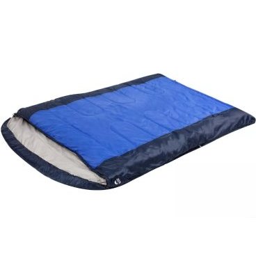 Спальный мешок JUNGLE CAMP Verona Double, синий, 70958