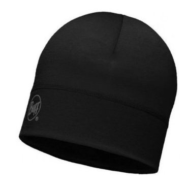 Шапка Buff Merino Lightweight Hat Solid Black, US:one size, 132814.999.10.00