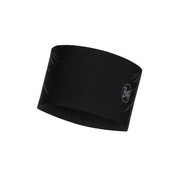 Повязка Buff Merino Fleece Headband Black, US:one size, 29451.999.10.00