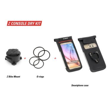 Чехол для телефона Zefal Z Console Dry L, черный, 2023, 7052B
