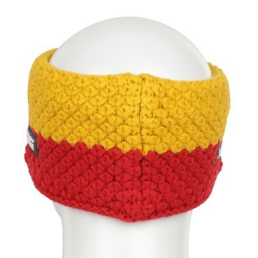 Повязка VIKING Headband Riddle Multicolour, US:one size, желтый/красный, 2022-23, 210/24/8752_3464