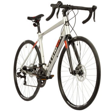 Шоссейный велосипед STINGER STREAM STD, 700C, алюминий, серебристый, 2021, VX46871