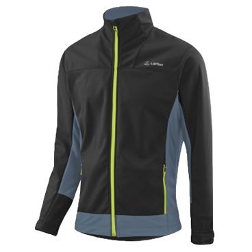 Куртка Loeffler CALIDO WS WARM, мужская, 2022-23, черный/светло-зеленый, EL26299-993