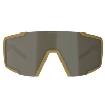 Очки велосипедные SCOTT Shield Compact gold bronze chrome, ES289235-0013014