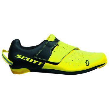 Фото Велообувь SCOTT Road Tri Sprint, мужские, yellow/black, ES288800-1017