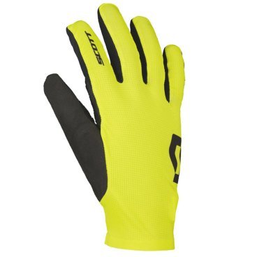 Велоперчатки SCOTT RC Pro WC Edt, длинные пальцы, sulphur yellow/black, ES289373-5083