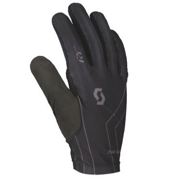 Фото Велоперчатки SCOTT RC Team, длинные пальцы, black/dark grey, ES289376-1659