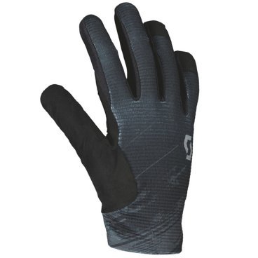 Велоперчатки SCOTT Ridance, длинные пальцы, black/dark grey, ES289384-1659