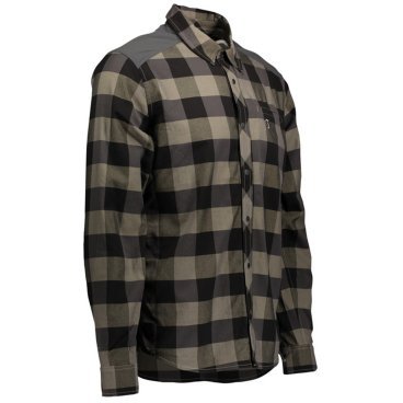 Рубашка SCOTT Check FT l/sl, dust beige/dark grey, ES281775-6843