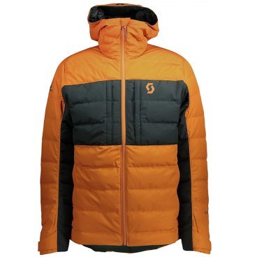 Куртка Scott Ultimate GTX Infinium Down, мужская, copper orange/tree green, ES2837557018