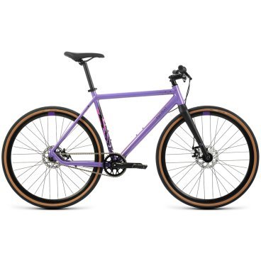 Фото Дорожный велосипед FORMAT 5343, 700С, 1 скорость, фиолетовый, 2023, VX23304
