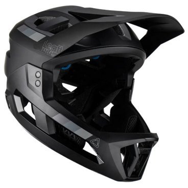 Фото Велошлем подростковый Leatt MTB Enduro 2.0 Junior Helmet, Stealth, 2023, 1023015000