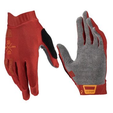 Фото Велоперчатки женские Leatt MTB 1.0W GripR Glove, Lava, 2023, 6023046452