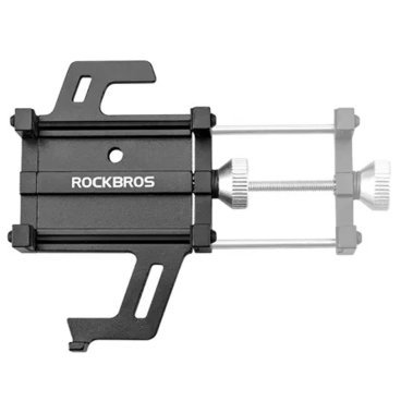 Держатель для телефона ROCKBROS, алюминиевый, черный,  RB_699-BO