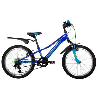Детский велосипед NOVATRACK VALIANT, 20", 6 скоростей, 2022, 20SH6V.VALIANT.BL22