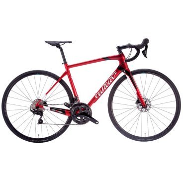 Фото Велосипед шоссейный Wilier GTR Team Disc 105 Ksyrium Red/Velvet, 28", красный бархатный, 2023, B915GTRTEAMRED105