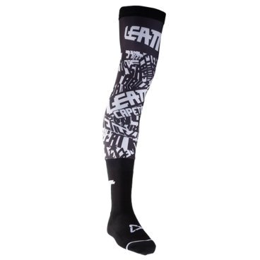Носки (чулки) Leatt Knee Brace Socks, Black/White, 2024, 5024500171
