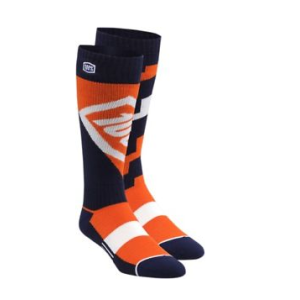 Носки 100% Torque Comfort Moto Socks, оранжевый, 2018, 24007-006-18