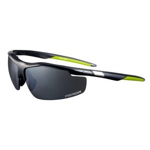 Очки велосипедные, Merida Sport Edition Sunglasses Shiny blackGreen, сменные линзы, 2313001066
