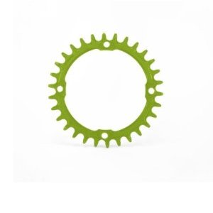 Звезда велосипедная Garbaruk 104 BCD, передняя, Round, 30T, зеленый, 5907441516891