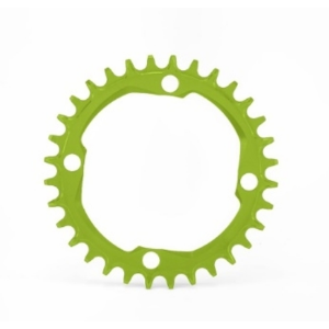 Звезда велосипедная Garbaruk, передняя, 104 BCD Round 32T Green, 5907441516969