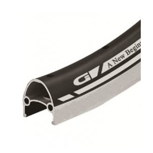 Обод велосипедный Vinca Sport 27.5”, 36H*14G, двойной, алюминий, с защитной полосой, черный, GJD 27,